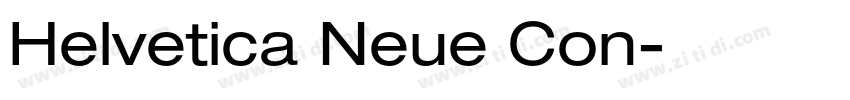 Helvetica Neue Con字体转换 Helvetica Neue Con字体转换
